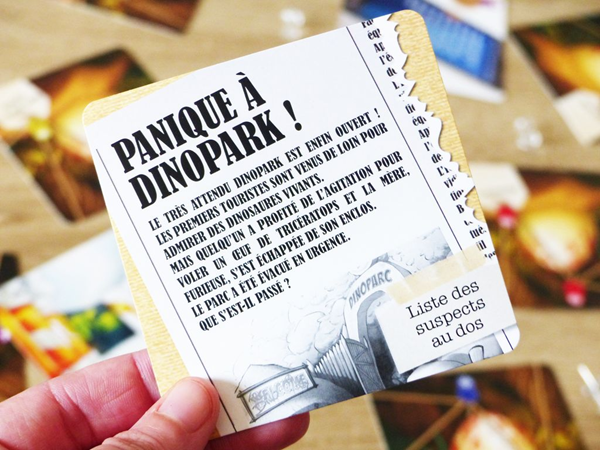 Enquêtes express - Panique à Dinopark (FR)