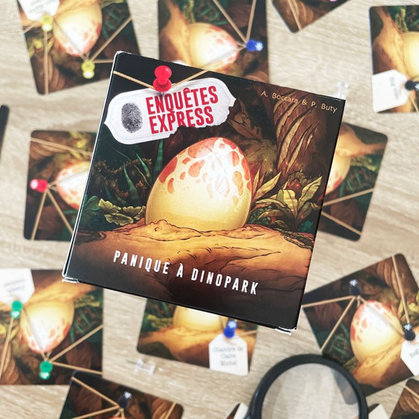 Enquêtes express - Panique à Dinopark (FR)