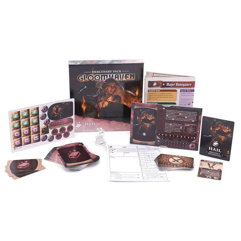 Gloomhaven - Mercenary Pack - Hail, Irritable Enchanter (EN)