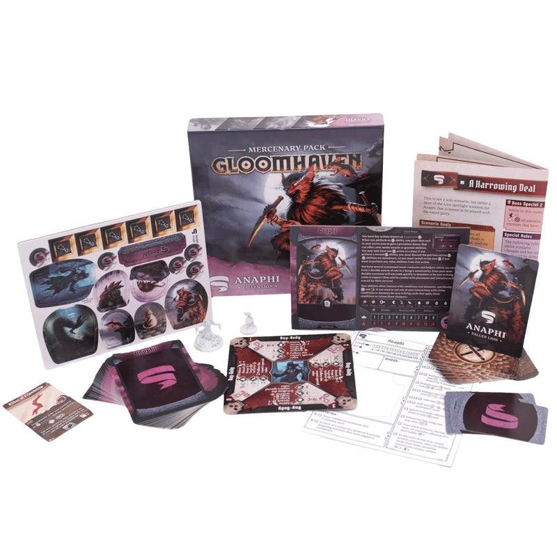 Gloomhaven - Mercenary Pack - Anaphi, Fallen Lion (EN)