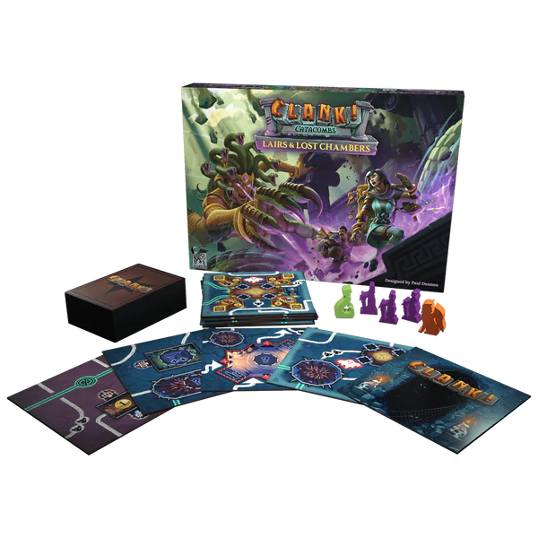 Clank ! Catacombs Lairs & Lost Chambers Expansion (EN)