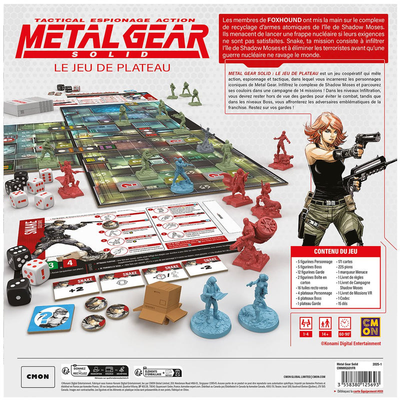 MetalGear Solid - Jeu de plateau (FR)