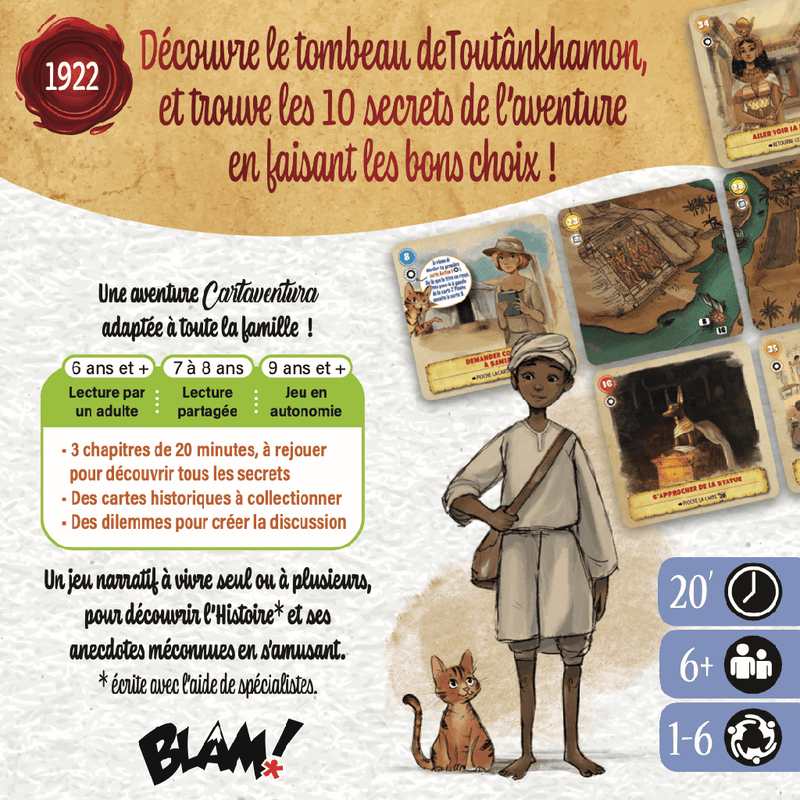 Cartaventura Odyssée - Le secret des pharaons (FR)