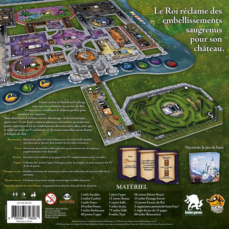 Castles of Mad King Ludwig - Les Extravagants Châteaux de Bavière - Extension (FR)