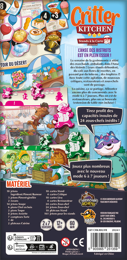 Critter Kitchen - Ext. à la Carte (FR)