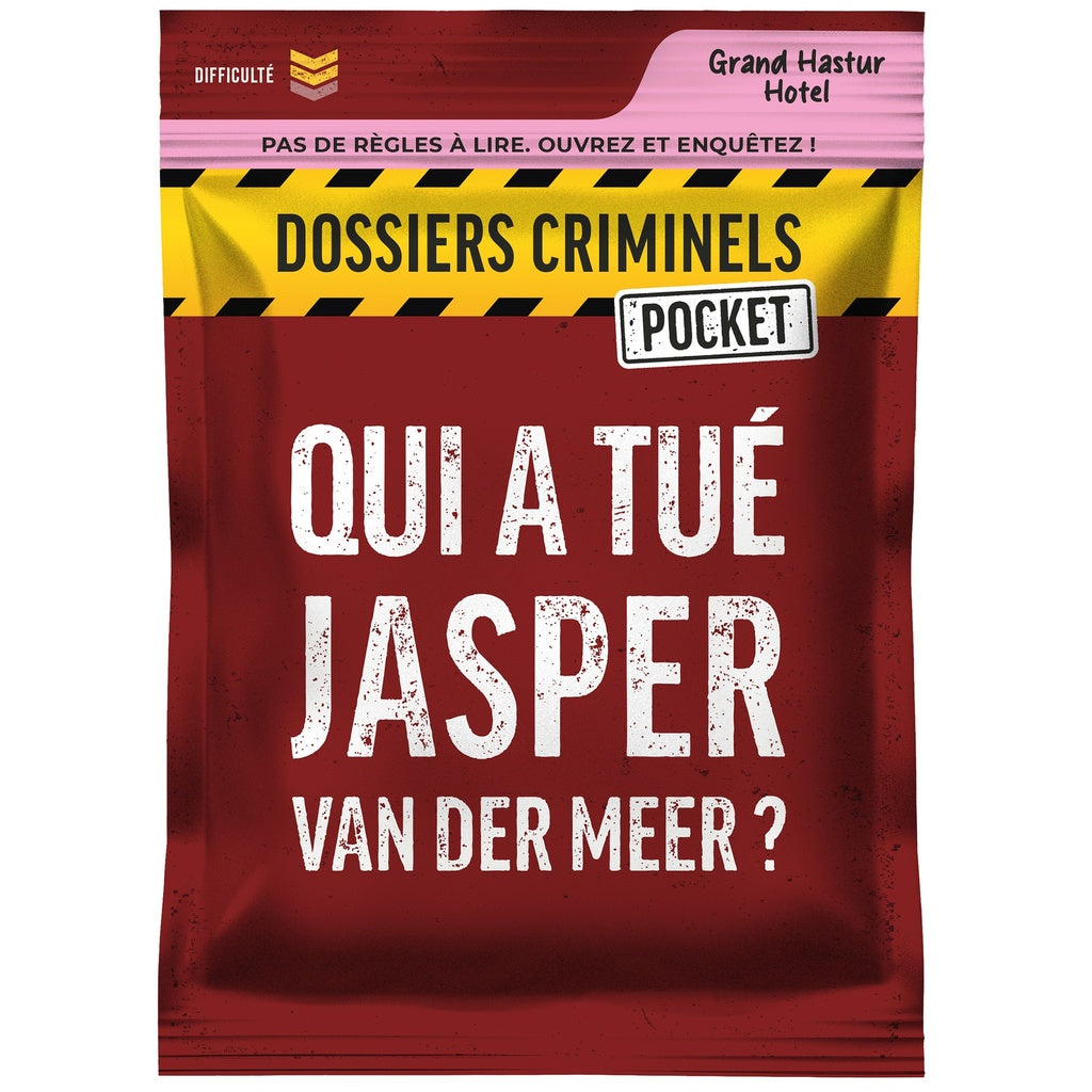 Dossiers Criminels Pocket : Qui a Tué Jasper Van Der Meer? FR