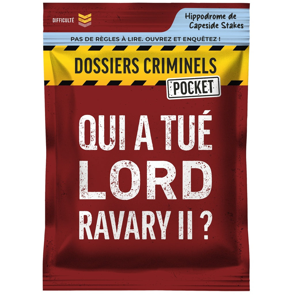 Dossiers Criminels Pocket : Qui a Tué Lord Ravary II ? FR