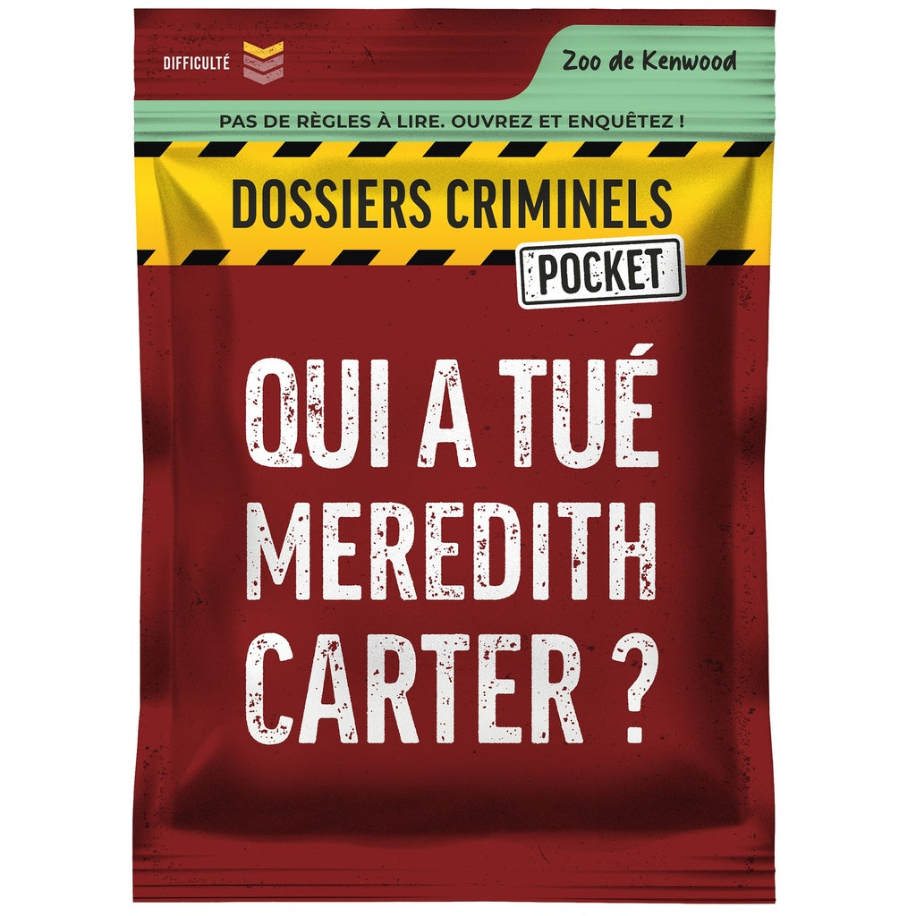 Dossiers Criminels Pocket : Qui a Tué Meredith Carter ? FR