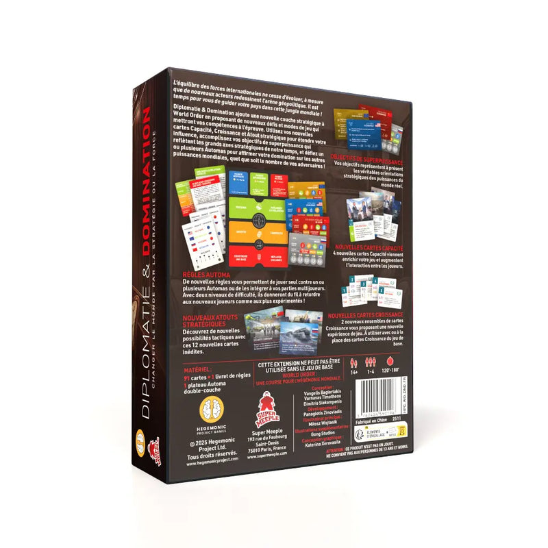 World Order : Ext. Diplomatie & Domination (FR)