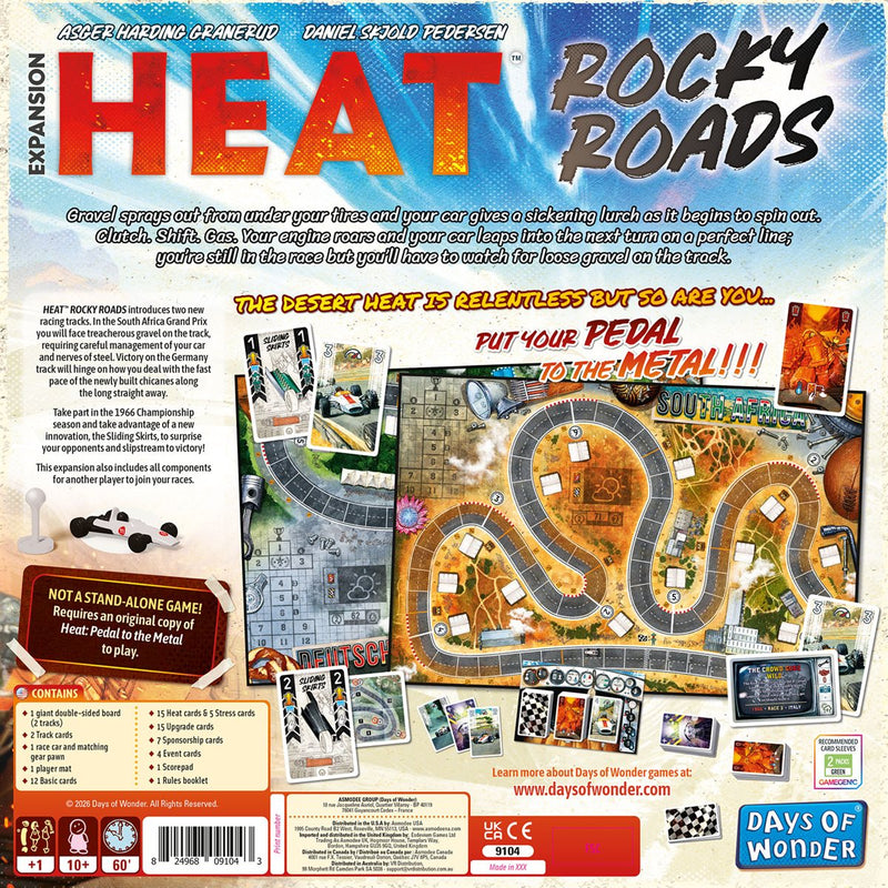 Heat - Pedal to the Metal: Rocky Roads (EN)