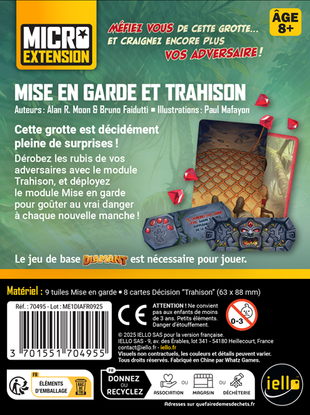 Diamant : Micro Extension Mise en Garde et Trahison V2 (FR)
