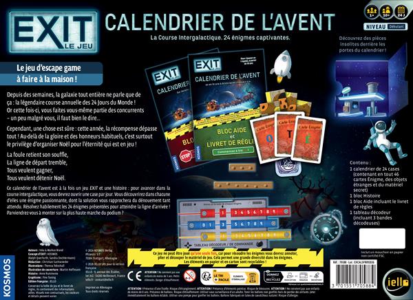 Exit - Calendrier de L'avent - Course Intergalactique (FR)