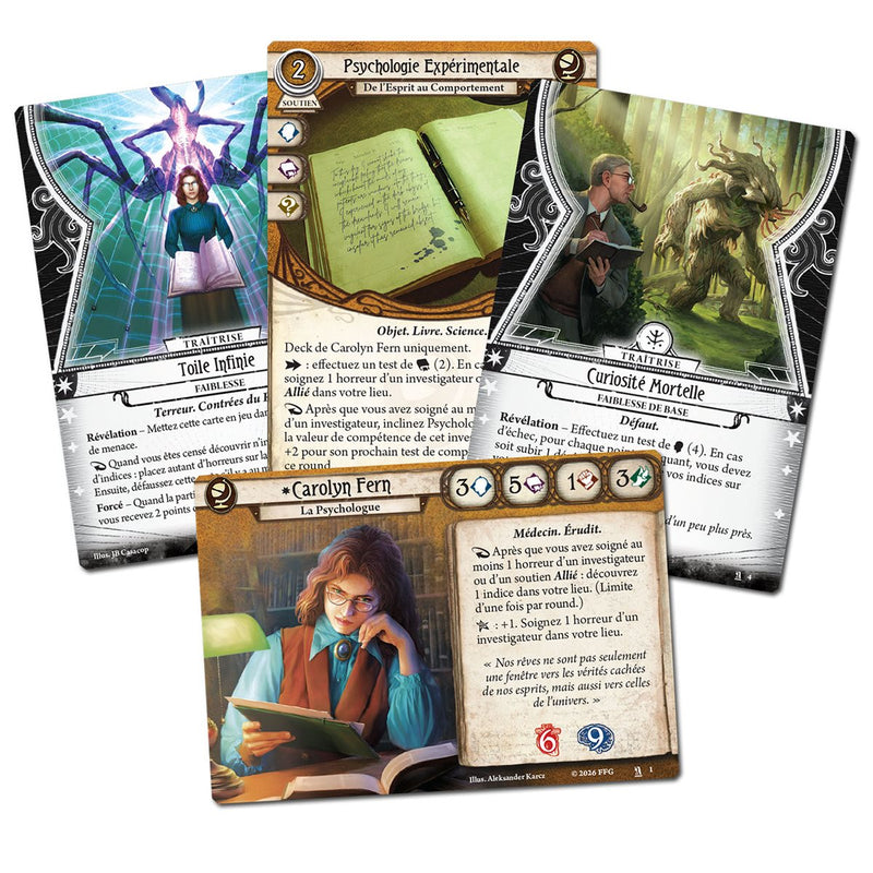Horreur à Arkham le Jeu de Cartes - Carolyn Fern - Paquet Investigateur (FR)