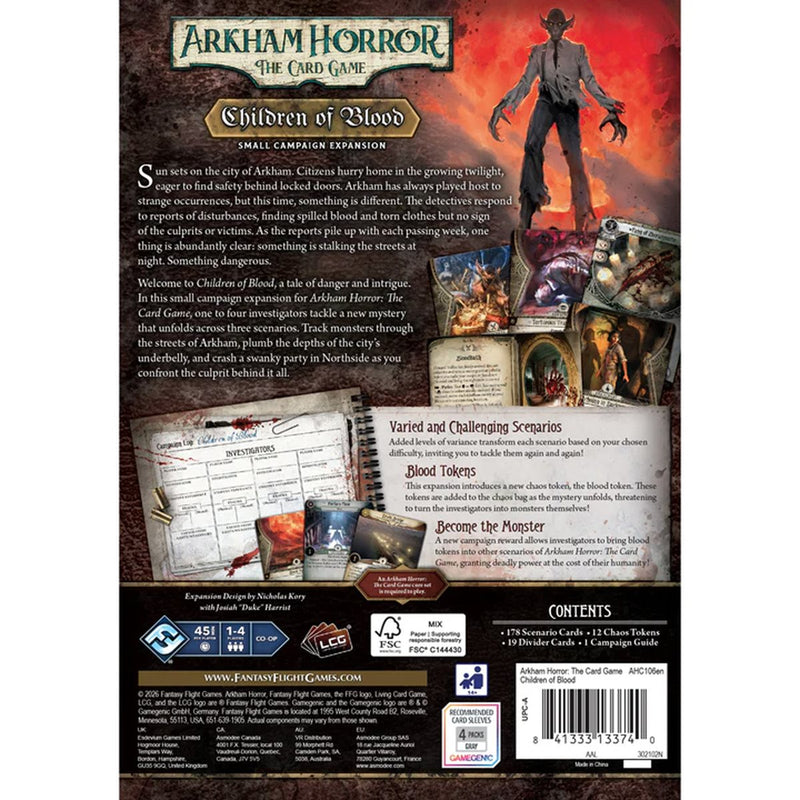 Arkham Horror - Children of Blood - Campaign Expansion (EN)