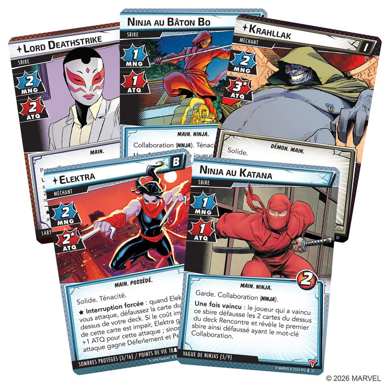 Marvel Champion JCE: Shadowlands - Paquet Scenario (FR) 