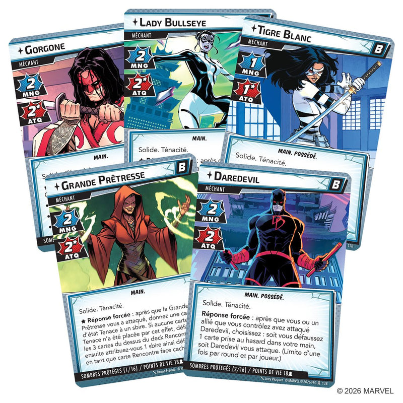 Marvel Champion JCE: Shadowlands - Paquet Scenario (FR) 