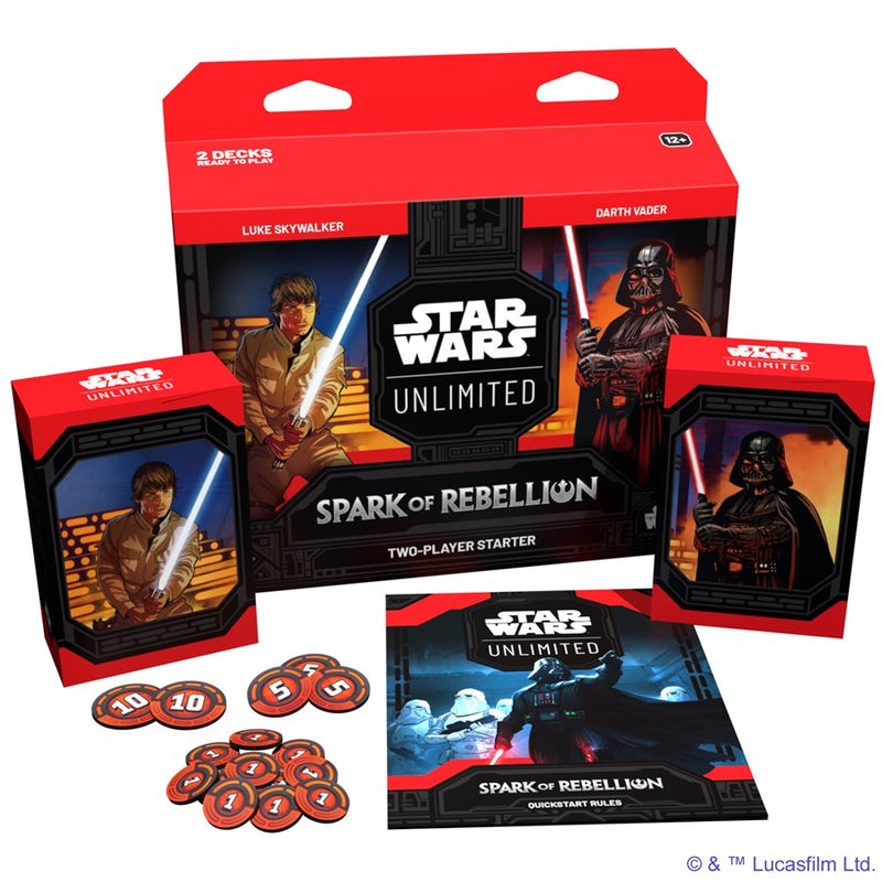 Star Wars : Unlimited Spark of Rebellion - Two Player Starter Set (EN)