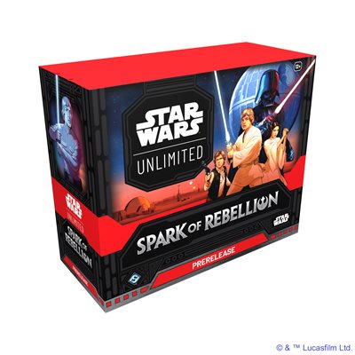 Star Wars : Unlimited Spark of Rebellion Prerelease Box (EN)