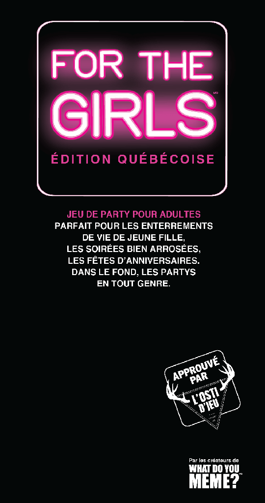 For the Girls - Édition Québécoise
