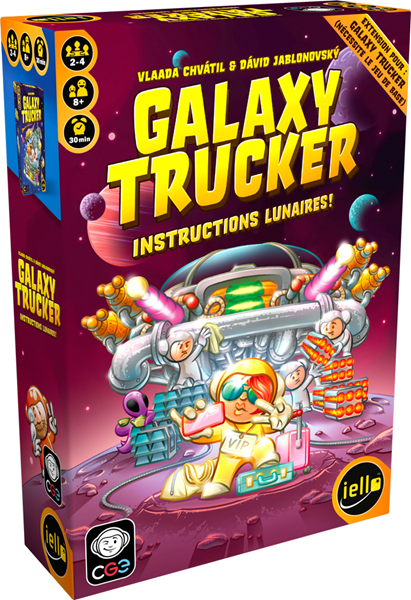 Galaxy Trucker - Instructions lunaires extension (FR)