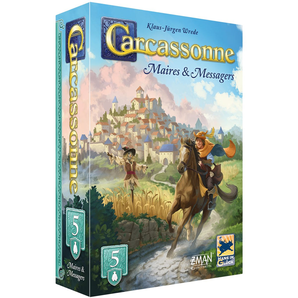 Carcassonne: Ext 5: Maires & Messagers (FR)