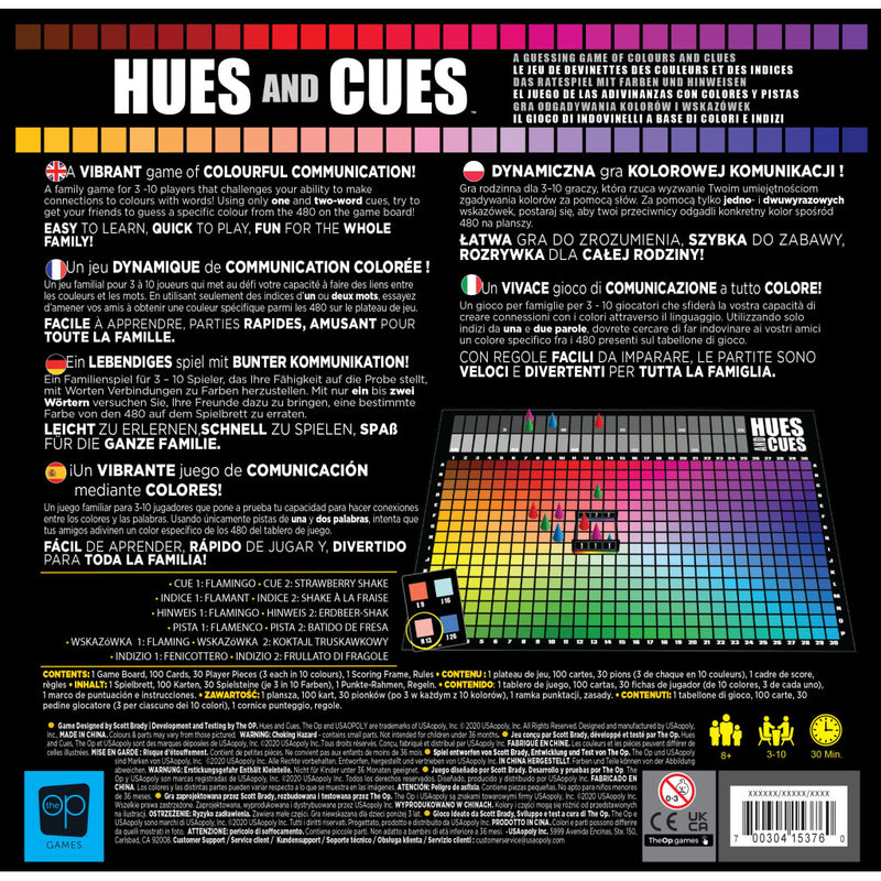 Hues and Cues (ML)