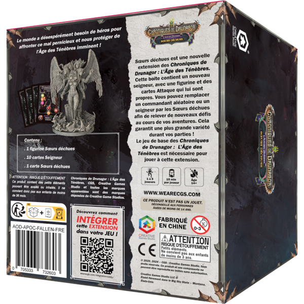 Chroniques de Drunagor - Sœurs déchues extension (FR)