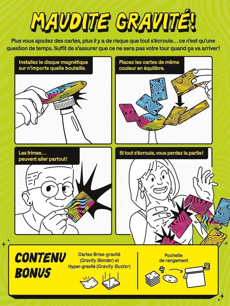 Instable - Cards vs Gravity (Édition Québécoise) - (FR)