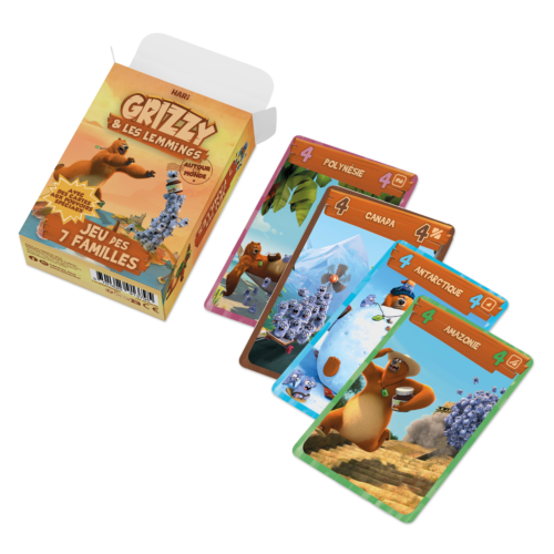 Grizzy et les Lemmings - Jeu des 7 Familles (FR)