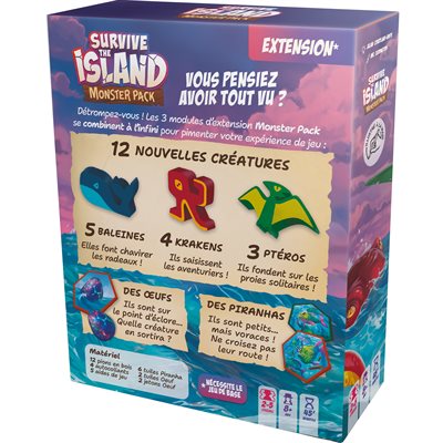Survive the Island - Monster pack (FR)