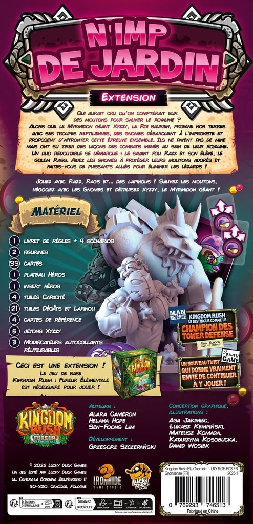 Kingdom Rush 2 - Ext. N'imp de jardin (FR)