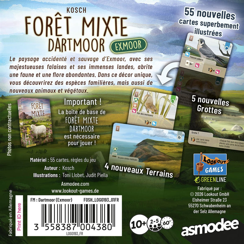 Foret Mixte - Dartmoor - Exmoor (FR)