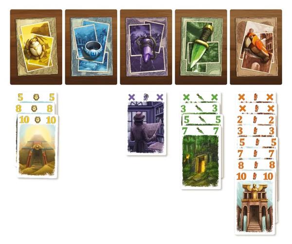 Lost Cities duel - Mini games (FR)