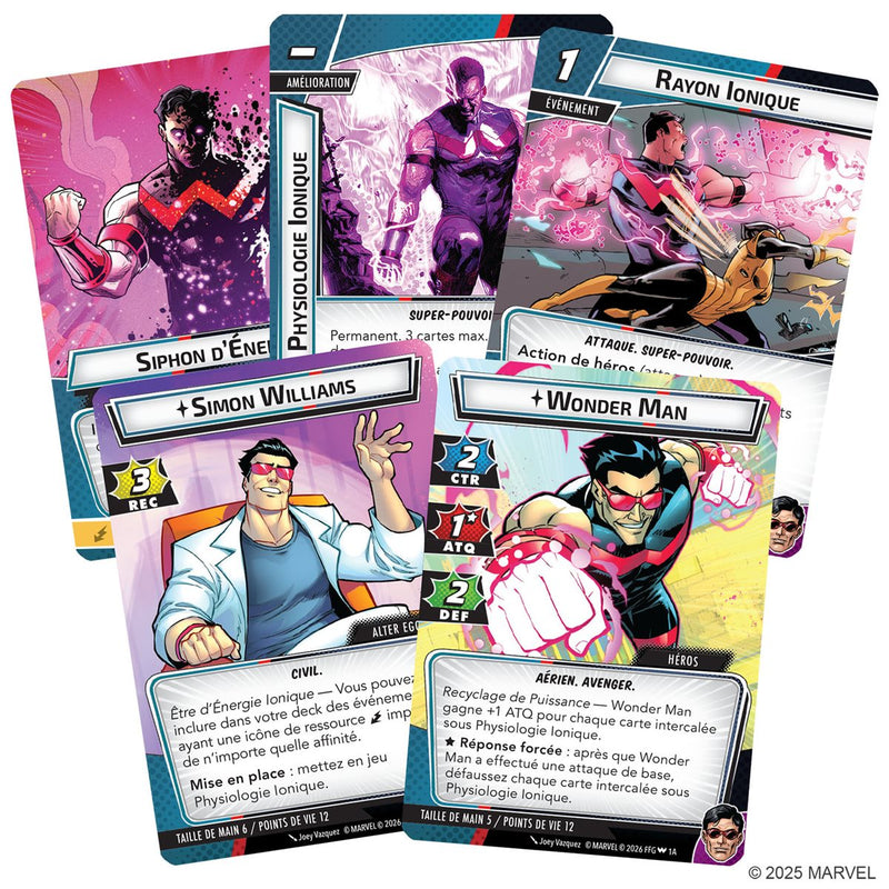 Marvel Champions  - Wonder Man paquet héros (FR)