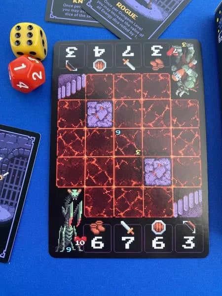 One Card Dungeon - Le retour de M'guf-yn - Pixel Series Extension (FR)
