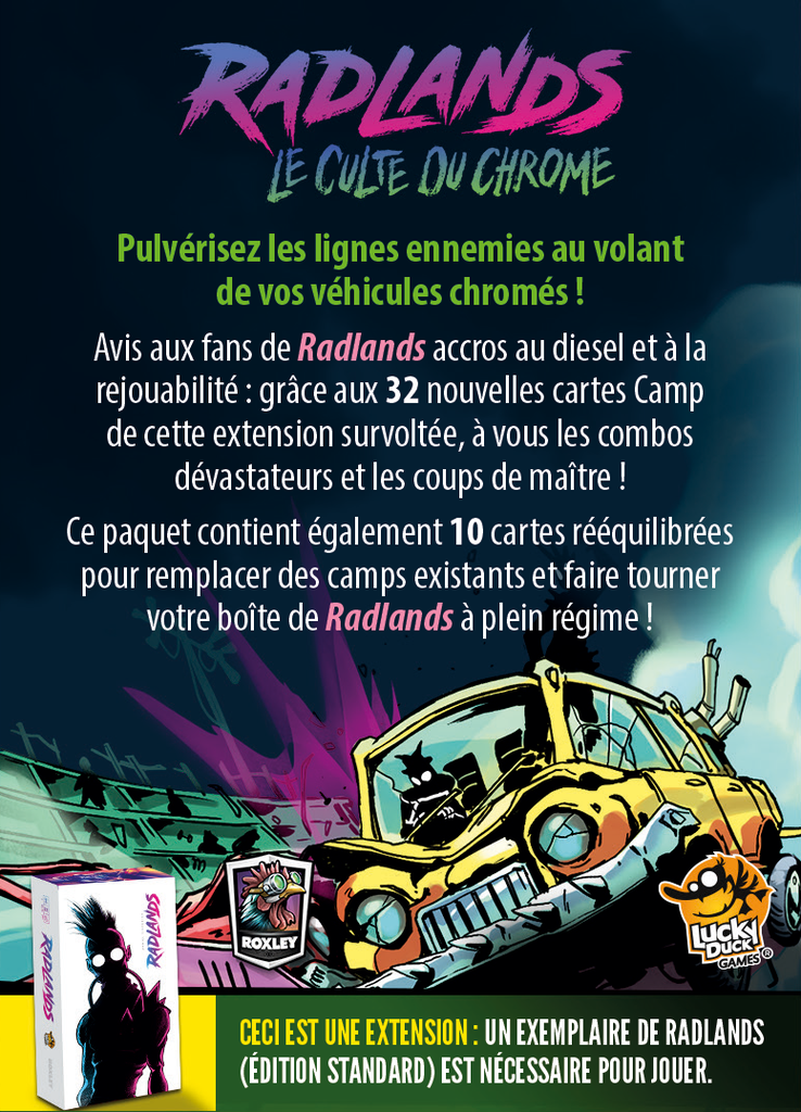 Radlands - Ext. Culte du Chrome - FR