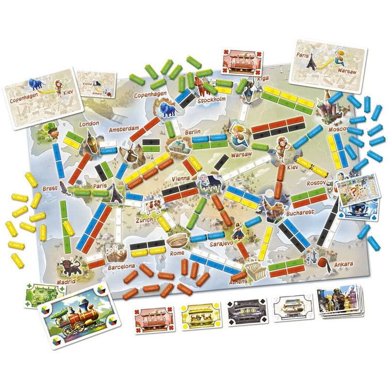 Les Aventuriers du Rail Europe : Mon Premier Voyage (ML)