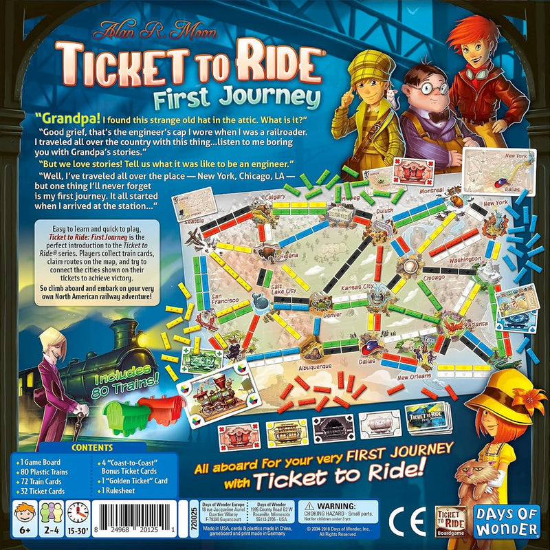 Les Aventuriers du Rail l’Amérique du Nord : Mon Premier Voyage (ML)
