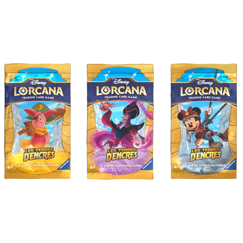 Disney Lorcana : Les Terres d'Encre - paquet booster - set 3 (FR)