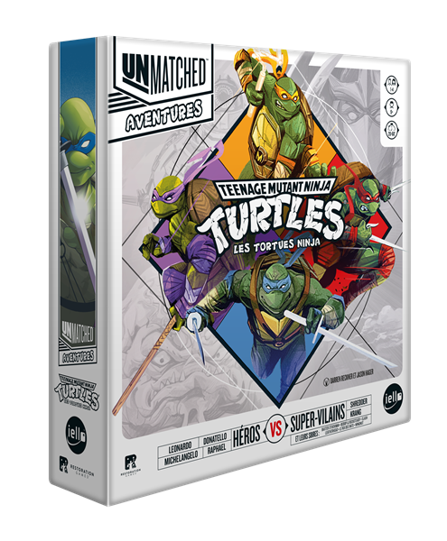 Unmatched Aventures : Les Tortues Ninja (FR)
