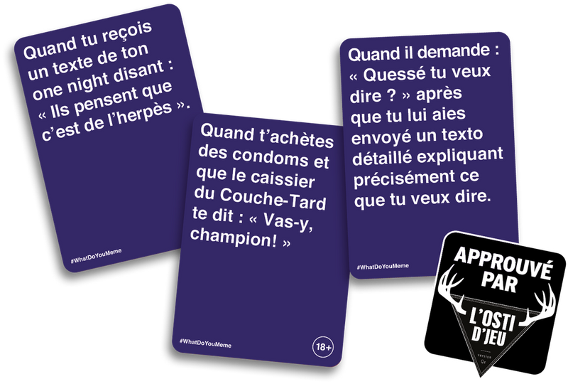 What Do You Meme? : Ext. 18+ - Éd. Québécoise FR