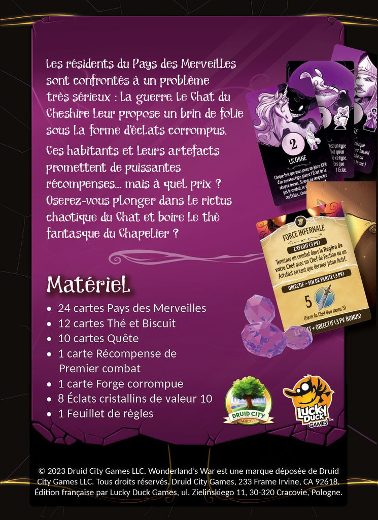 Wonderland's War - Shard's of Madness Extension (FR)