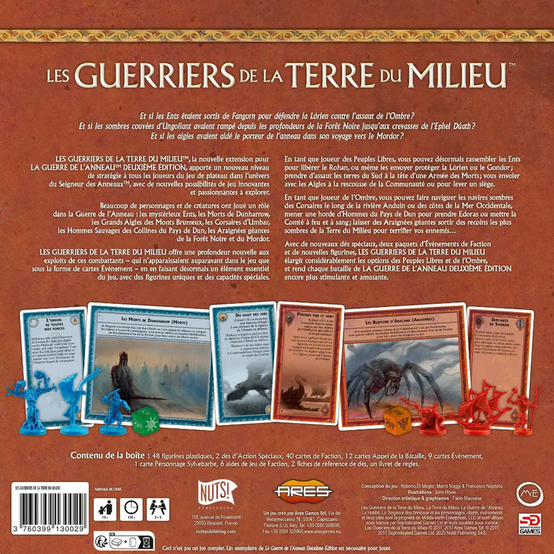 La Guerre de l'Anneau - Extension Guerriers de la Terre du Milieu (FR)