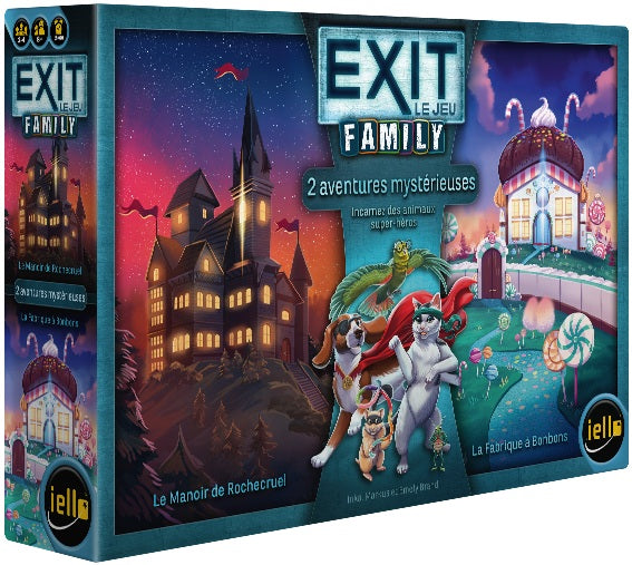 EXIT Family : Le Manoir de Rochecruel et La Fabrique à Bonbons (FR)