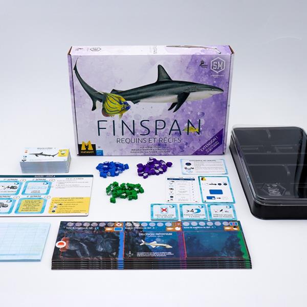 Finspan - Extension requins et récifs (FR)
