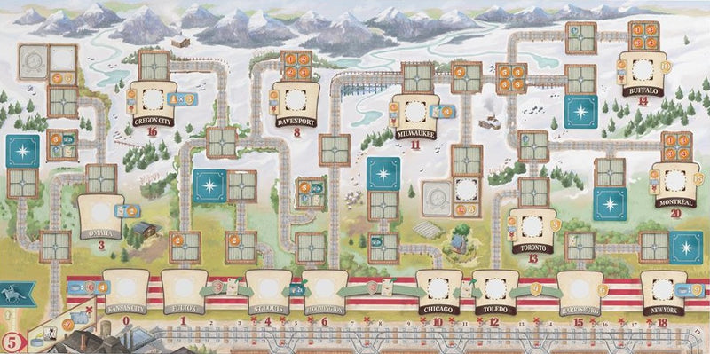 Great Western Trail Second Edition- Rails to the North expansion (EN)