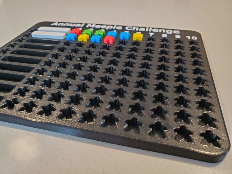 Défi Meeple / Meeple Challenge  - 10 x 10