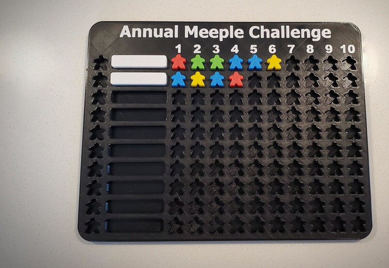 Défi Meeple / Meeple Challenge  - 10 x 10