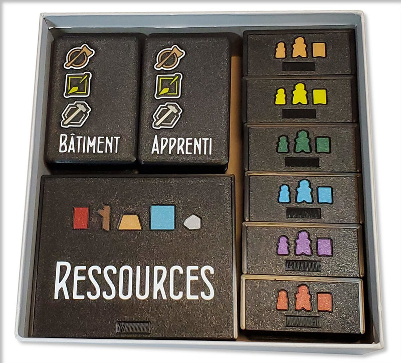 Architectes du Royaume de l'Ouest - ensemble de jeu 3D