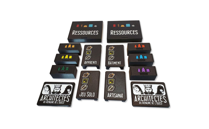 Architectes du Royaume de l'Ouest - ensemble de jeu 3D